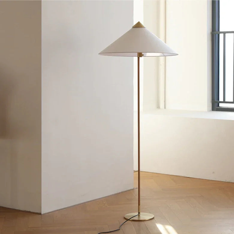 Natural Elegance | Rattan Floor Lamp with Hand-Knitted Shade | Vintage Design for Cozy Ambiance 1
