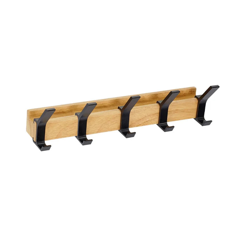 Nordic Collection | Wall Mounted Coat Rack with Adjustable Hooks | Minimalist Design for Organized Spaces 4