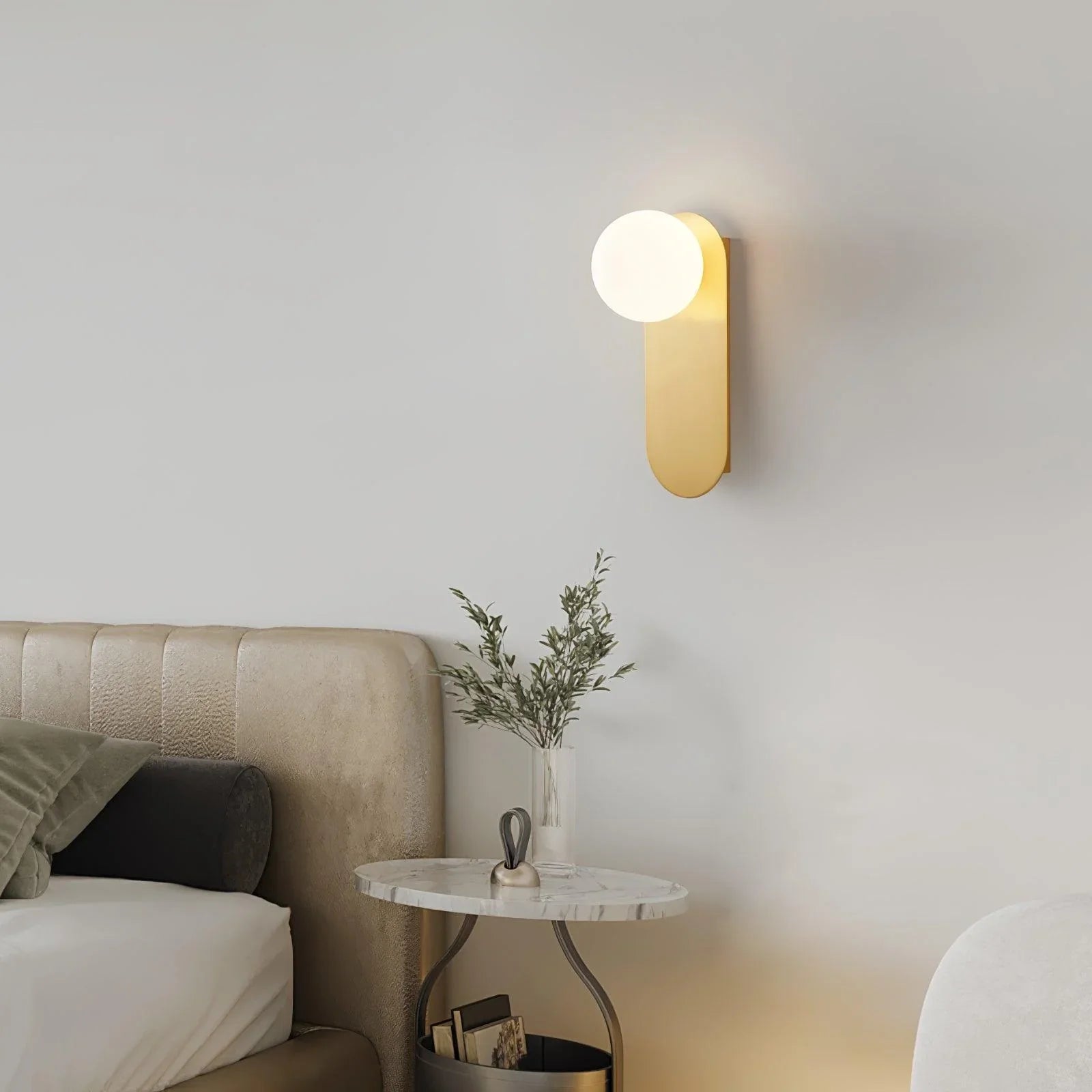 Orion Collection | Globe Wall Sconce Light with Elegant Design | Modern Wall Lamp for Warm Ambiance 2