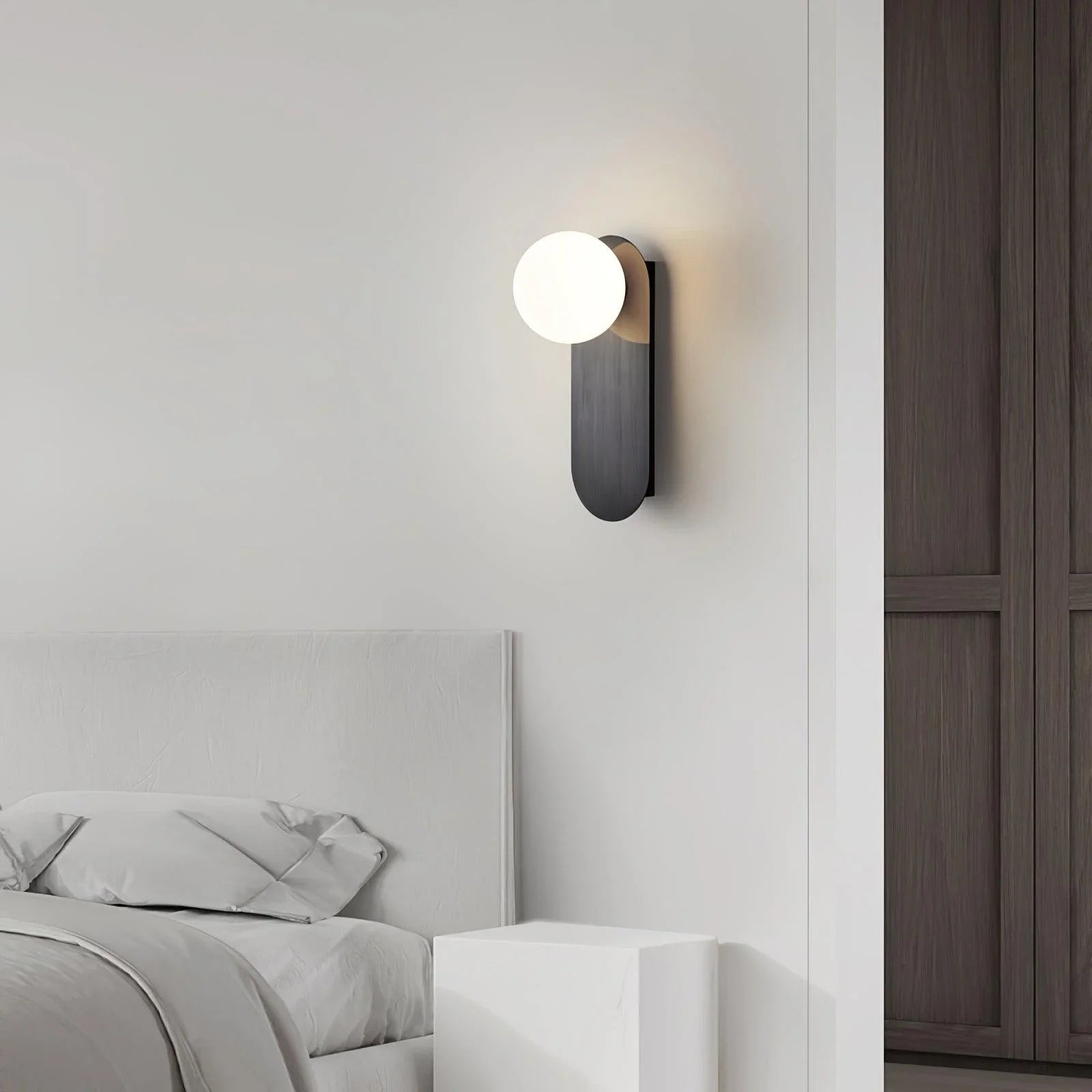 Orion Collection | Globe Wall Sconce Light with Elegant Design | Modern Wall Lamp for Warm Ambiance 8