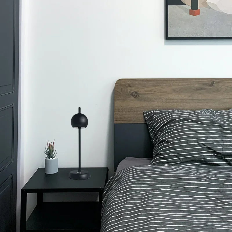 Rechargeable LED Table Lamp | Adjustable Brightness & Cordless Design for Versatile Bedside or Desk Lighting 4