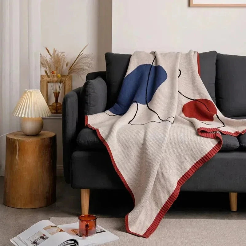 Rhonette Collection | Cozy Acrylic Throw Blanket with Modern Design | Lightweight & Stylish for Year-Round Comfort 0