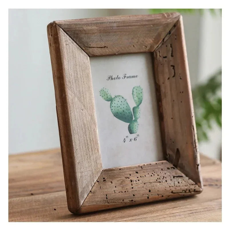 Rustic Wood Photo Frame Collection | Handmade Solid Pine Frame for Unique Décor 2