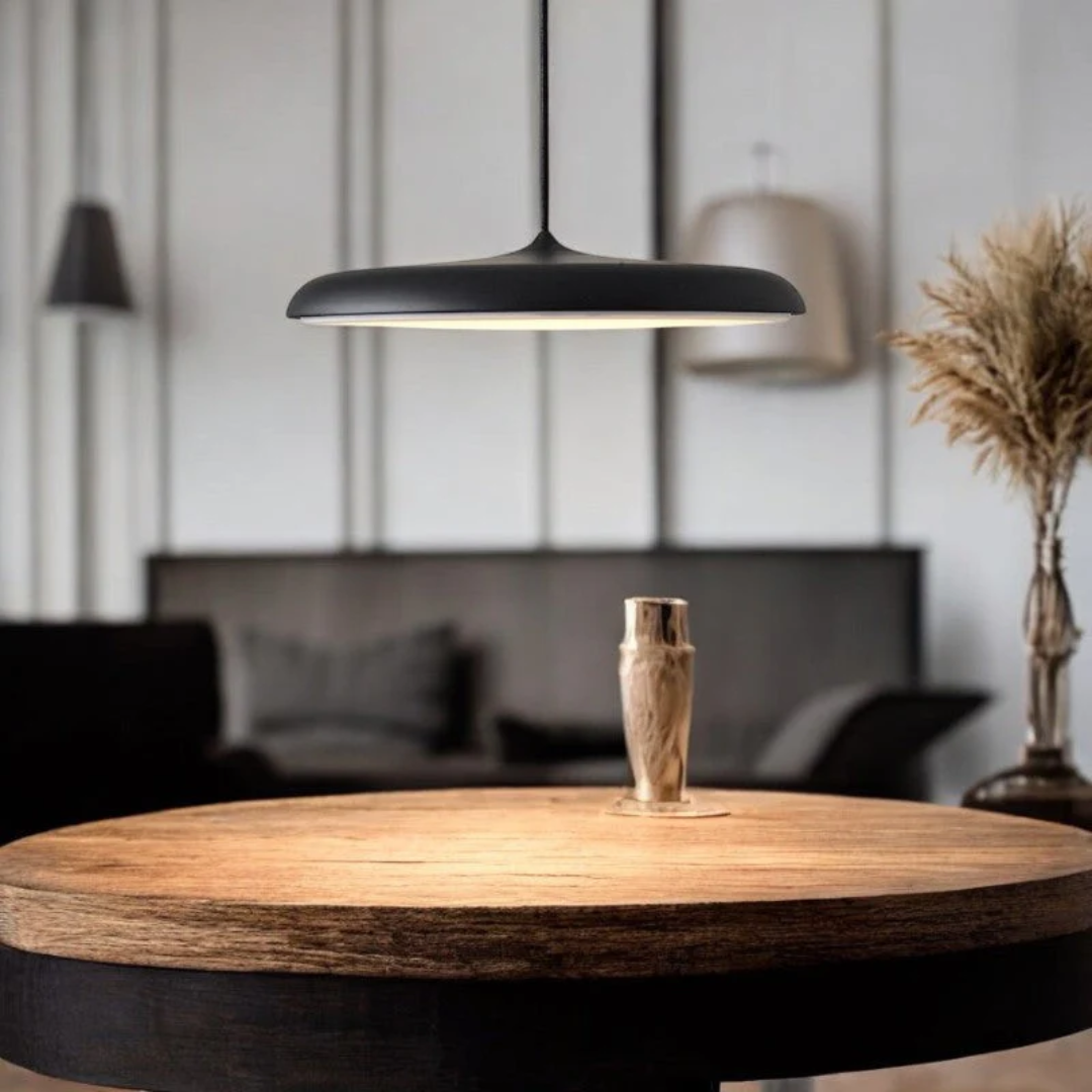 Scandinavian Design Pendant Light with Warm LED Glow | Adjustable Height for Cozy Kitchen Ambiance 4