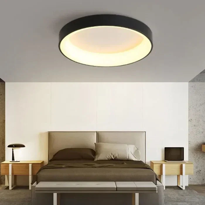 Scandinavian Round LED Ceiling Lamp with Energy Efficiency | Minimalist Design for Modern Interiors 4