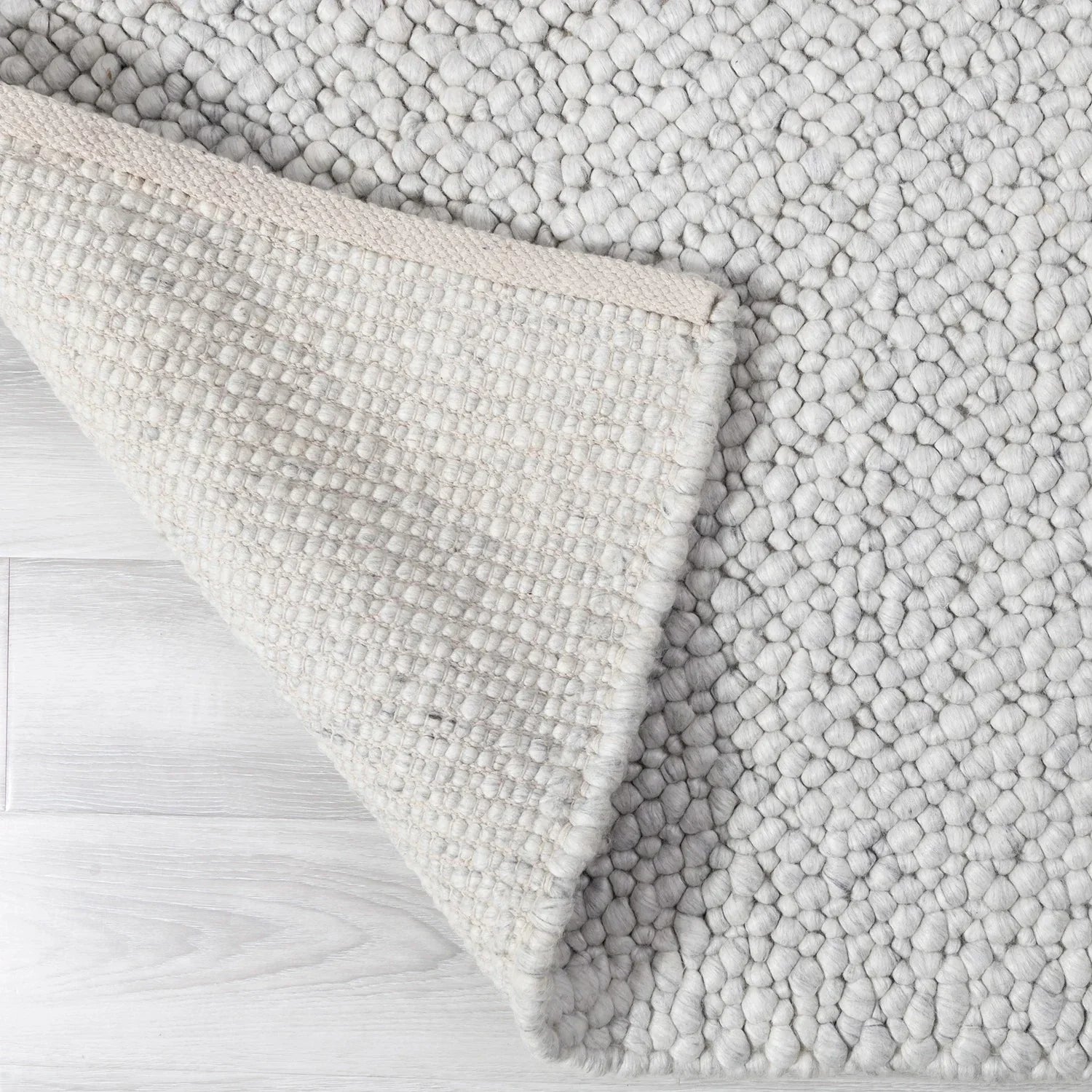 Shiloh Collection | Luxurious Wool Area Rug with Anti-Slip Backing | Soft Durable Carpet for Living Room Decor 7