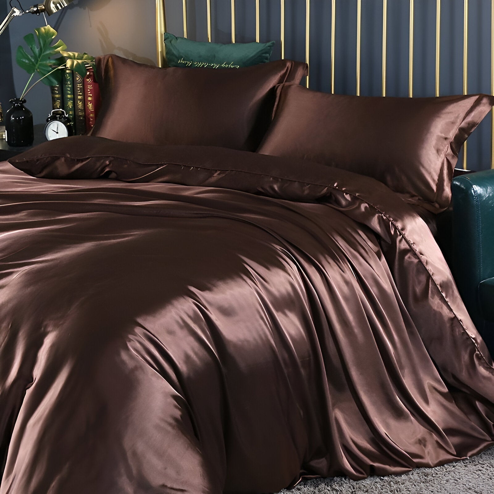 Silk Duvet Cover Set with Cooling Comfort | Breathable Luxury for All Seasons 10