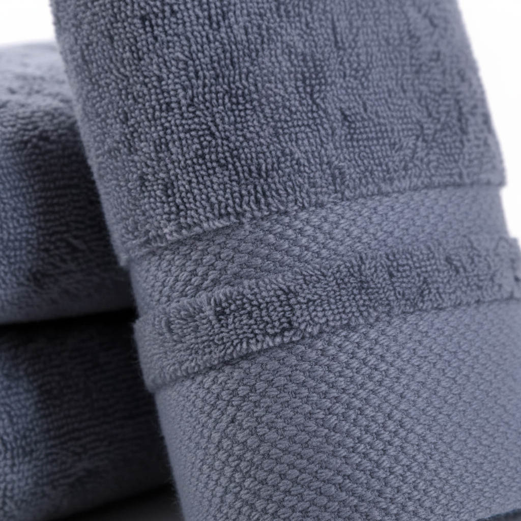 Soft Cotton Blend Bath Towels with Quick Absorbency | Elegant Striped Design for Luxurious Drying 3