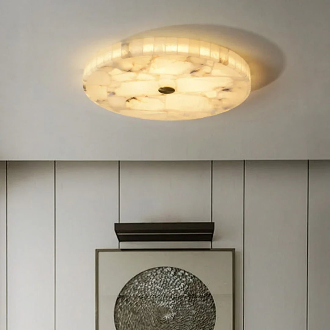 Sophie Collection | LED Ceiling Light with Marble Shade & Elegant Design | Modern Illumination for Stylish Spaces 7