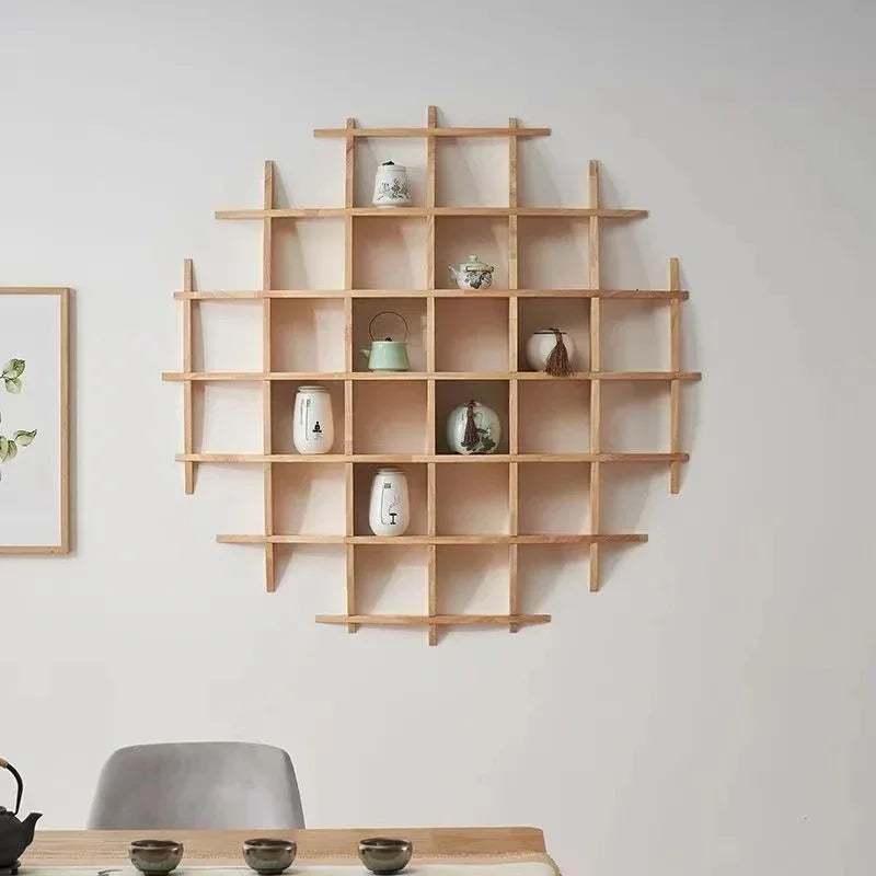 Vintage Charm | Floating Wall Shelf with Retro Design | Space-Saving Storage for Stylish Home Decor 1