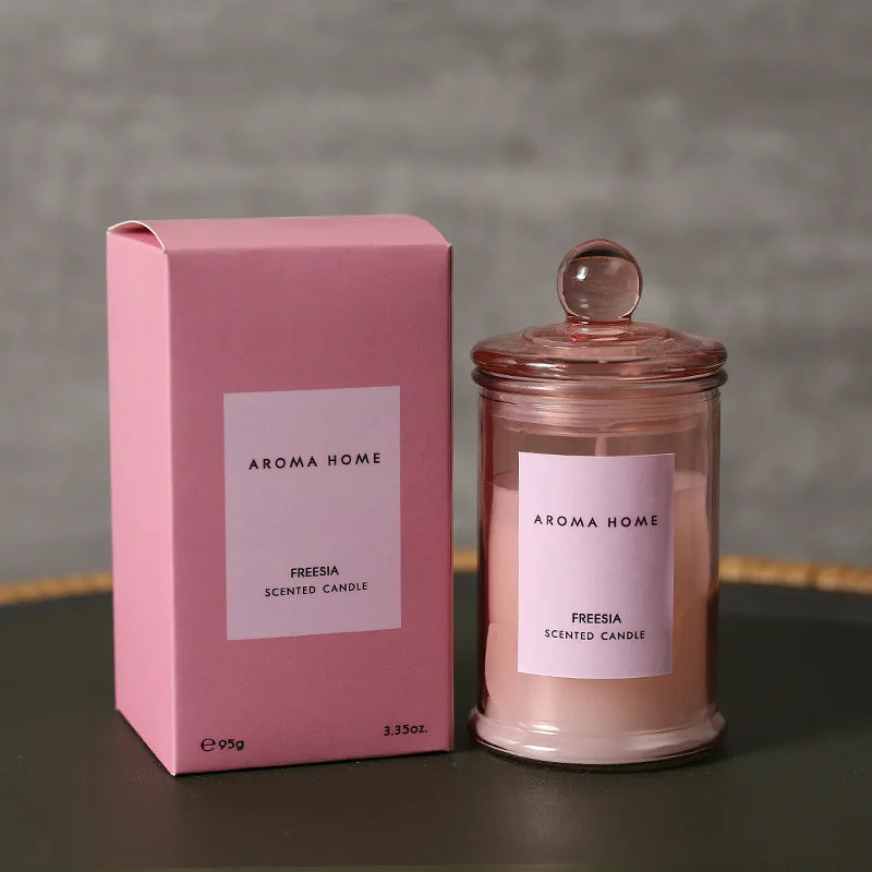 Vintage Collection | Scented Candle with Elegant Glass Jar | Eco-Friendly Soy Wax for Relaxation 6