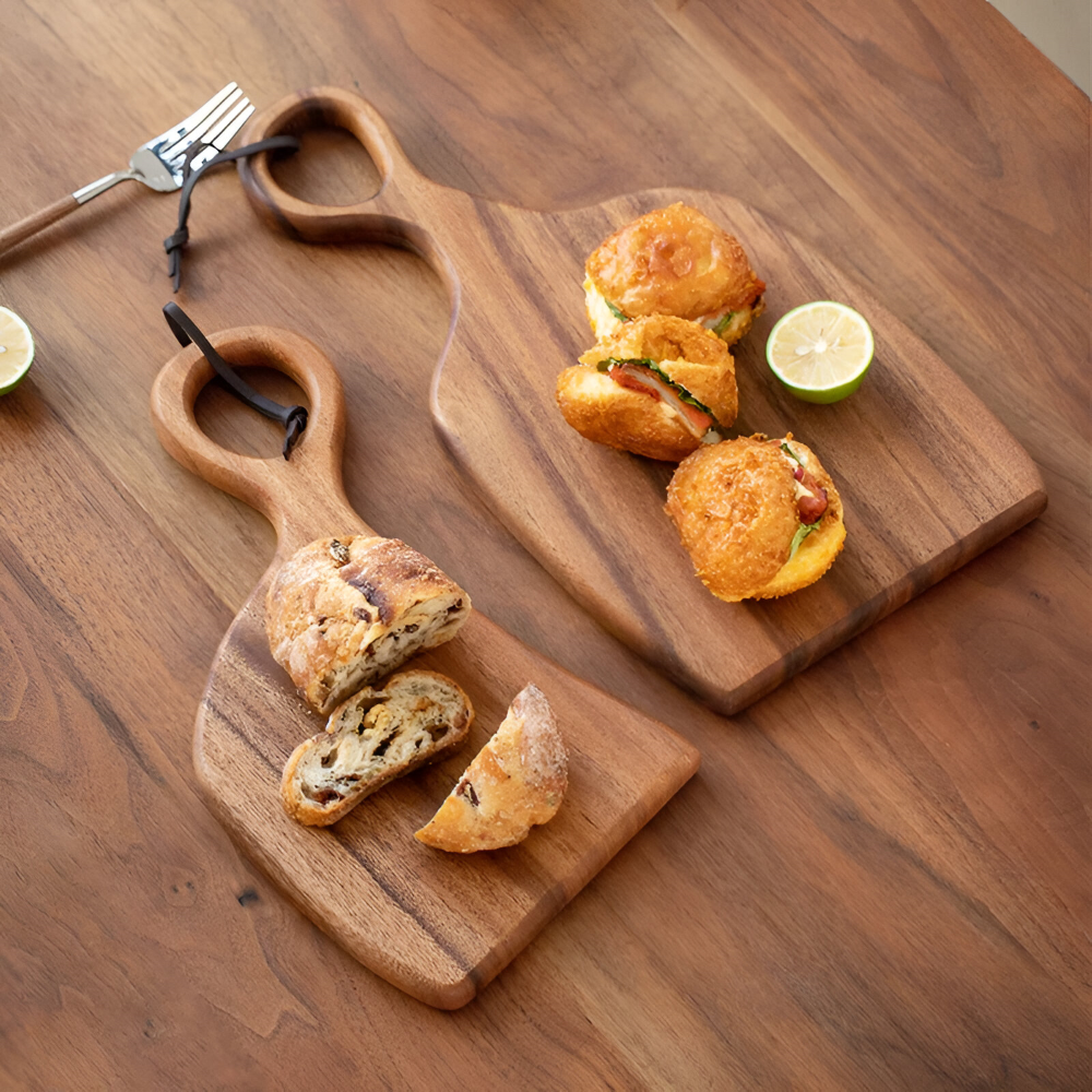 Walnut Wood Cutting Board Set | Durable Design for Versatile Kitchen Use 3