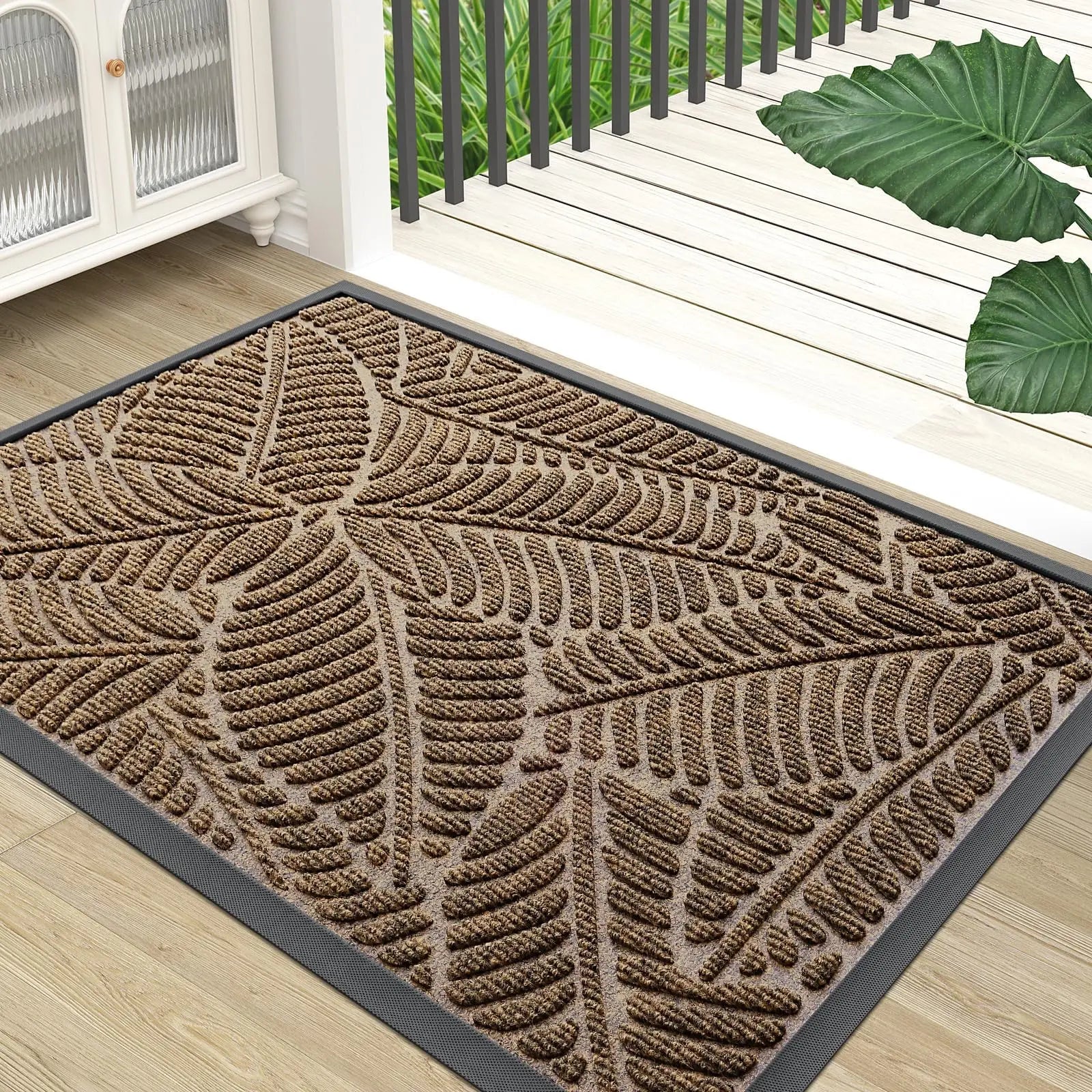 Waterproof Rubber Doormat | Non-Slip Design for Indoor & Outdoor Use 1