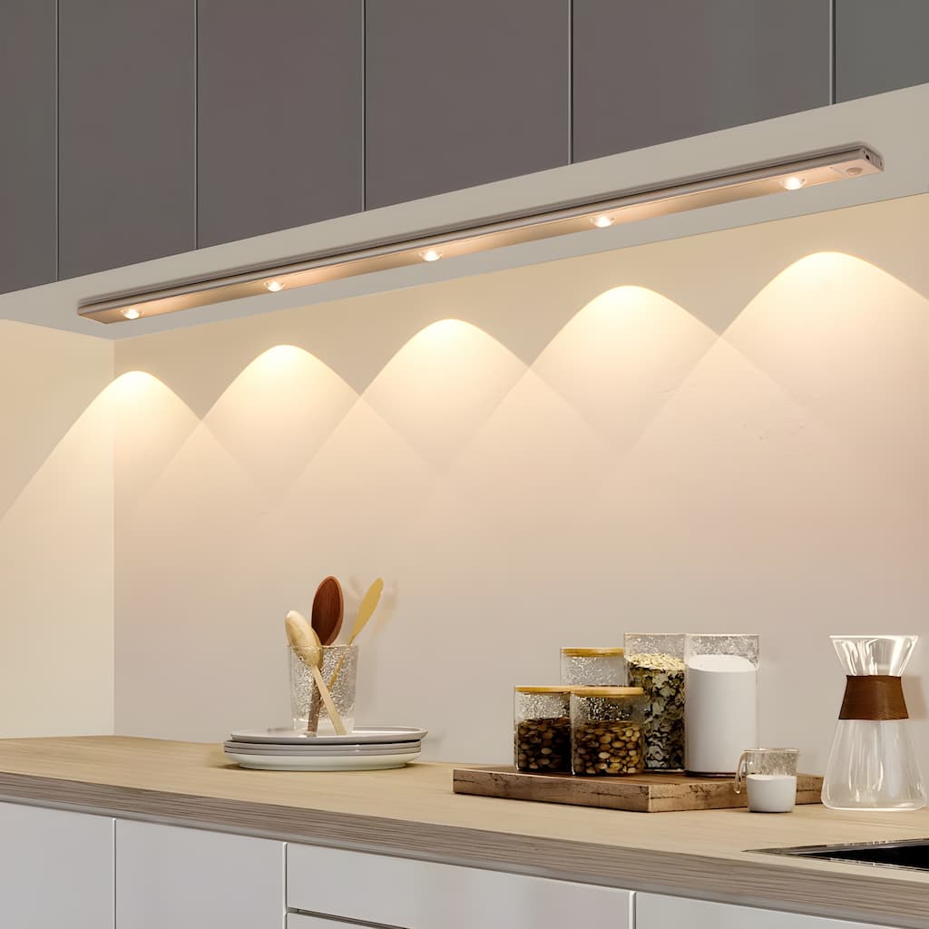 Wireless LED Fixture | Motion Sensor & Adjustable Colors | Effortless Illumination for Any Space 0