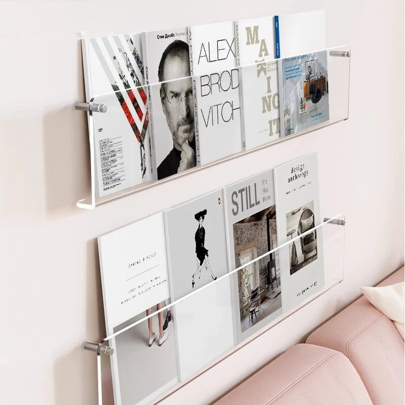 Yemaya | Wall Mounted Shelves with Durable PVC Design | Space-Saving Storage for Home and Office 2