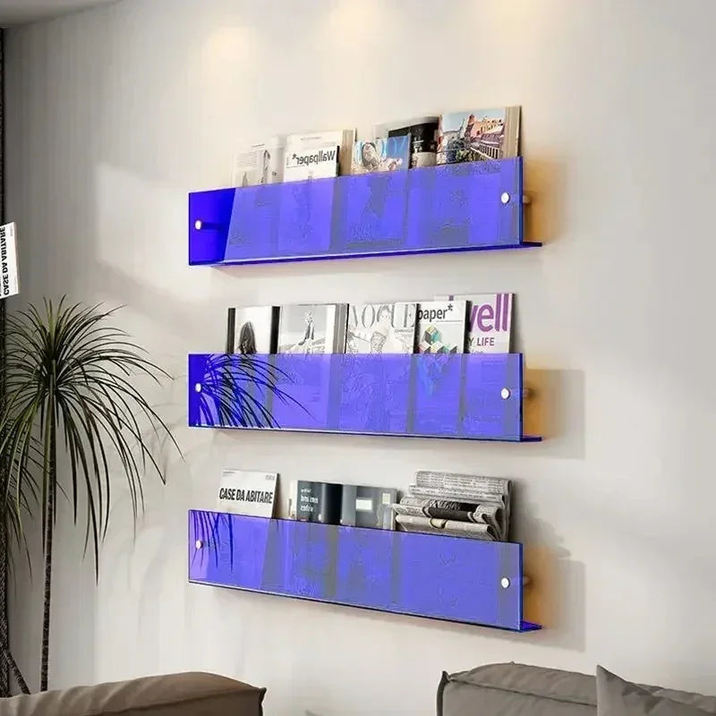Yemaya | Wall Mounted Shelves with Durable PVC Design | Space-Saving Storage for Home and Office 5