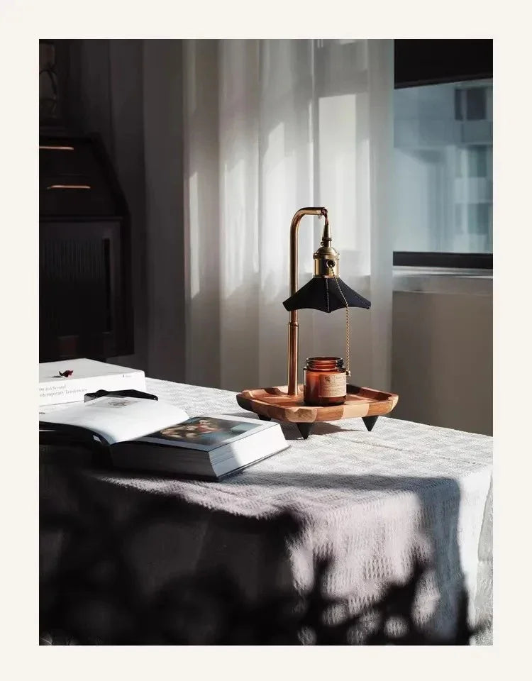 Zen Collection | Candle Warmer Lamp with Elegant Design & Ambient Light | Multifunctional Decor for Cozy Atmosphere 7