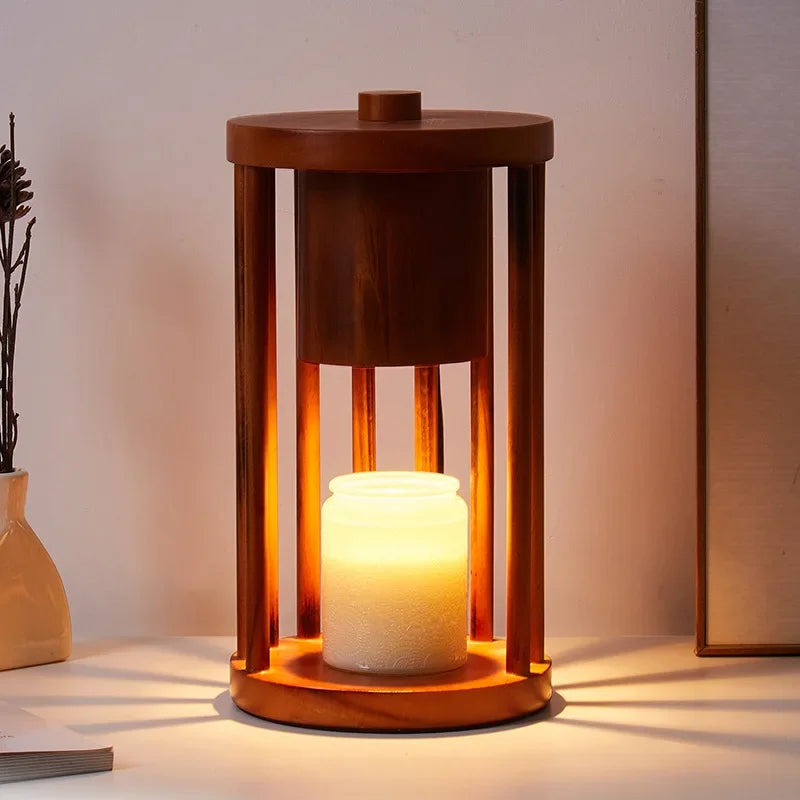 Zen Home | Electric Candle Warmer Lamp with Adjustable Brightness | Elegant Design for Tranquil Ambiance 0