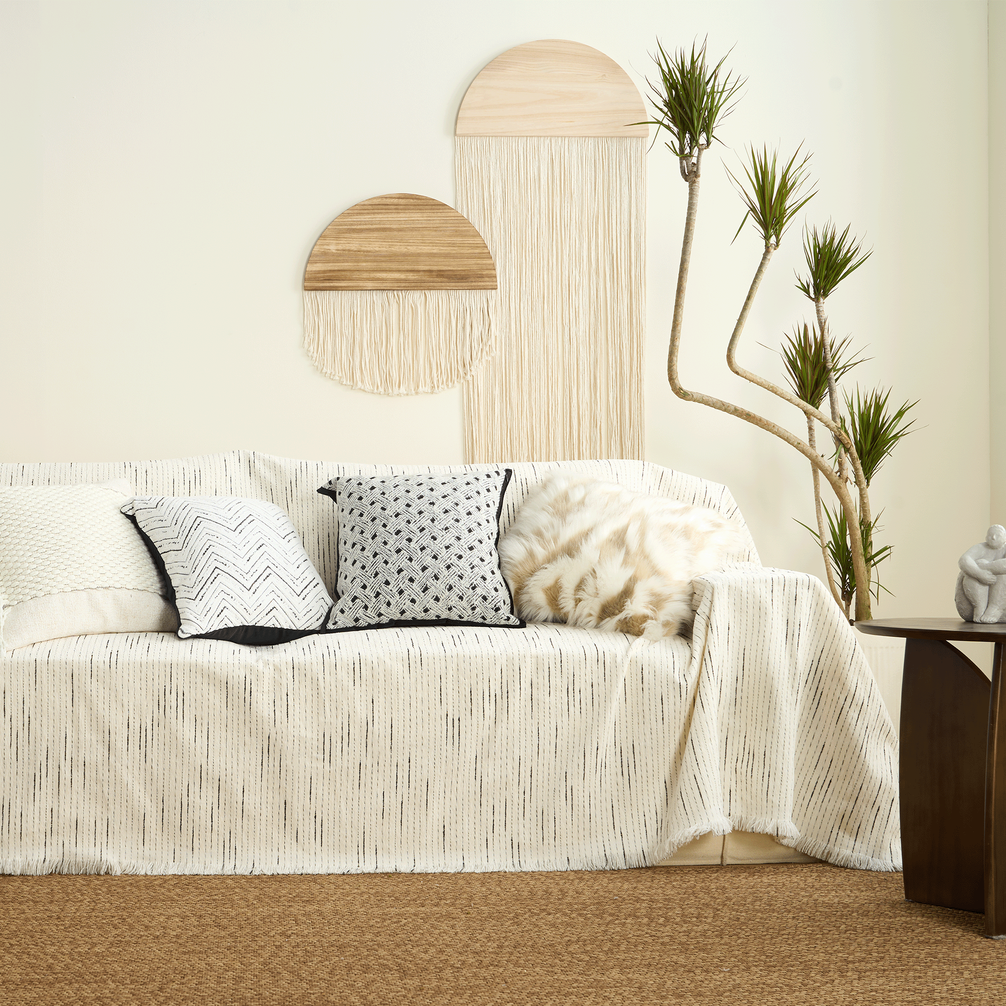 Ziggy Waves | Sofa Cushion Cover with Contemporary Design | Stylish Accent for Comfort 4