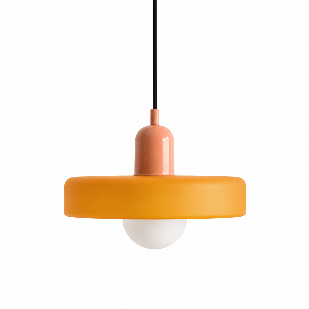 Annie Bauhaus-inspired coloured glass pendant light, photo 18