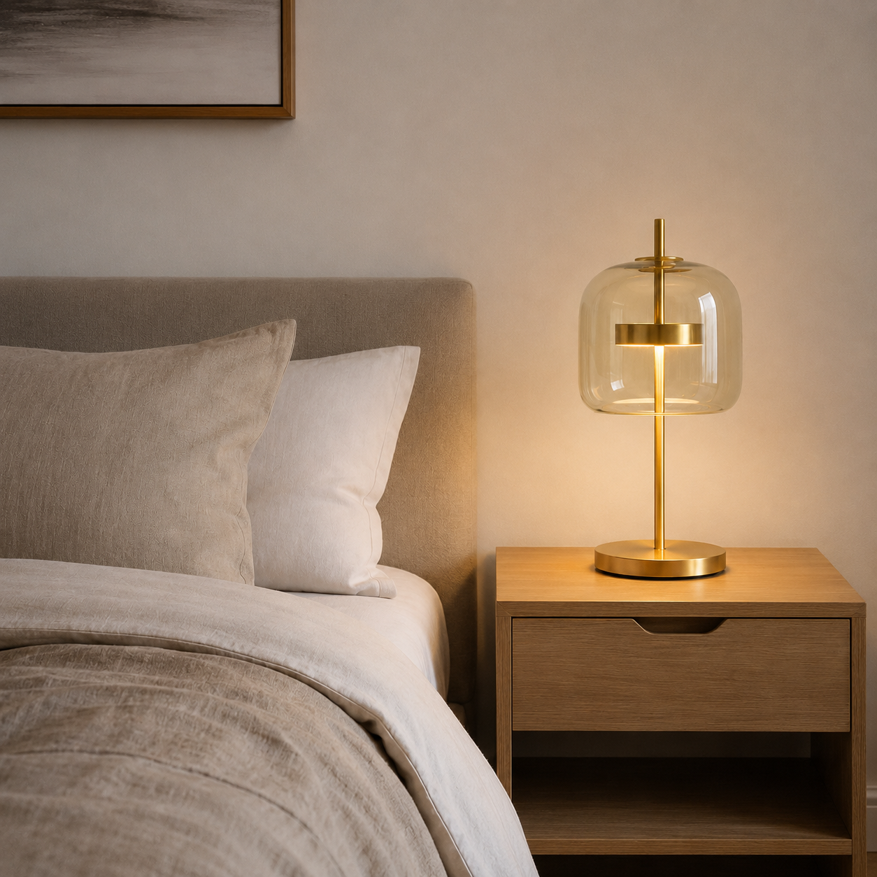 Aura Glass Table Lamp