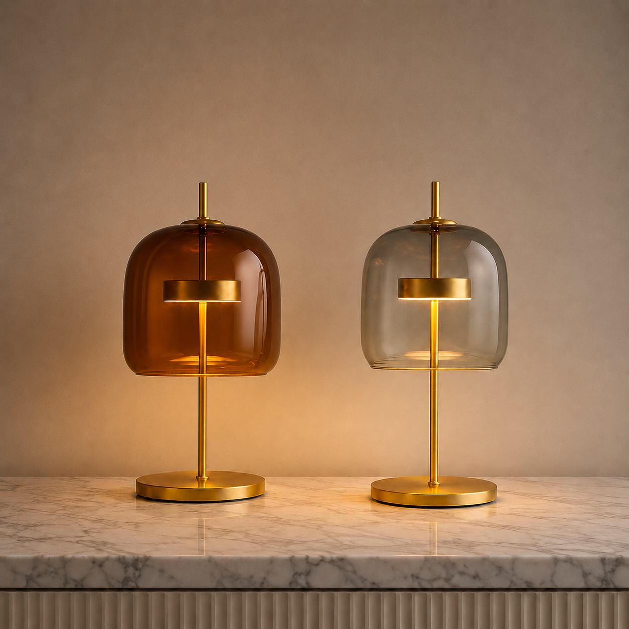 Aura Glass Table Lamp