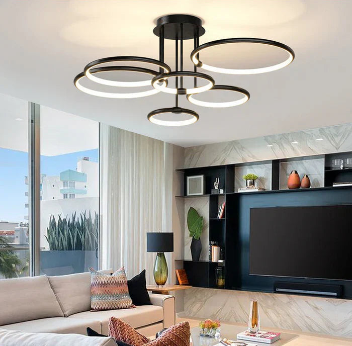 Aure Ring Chandelier front view