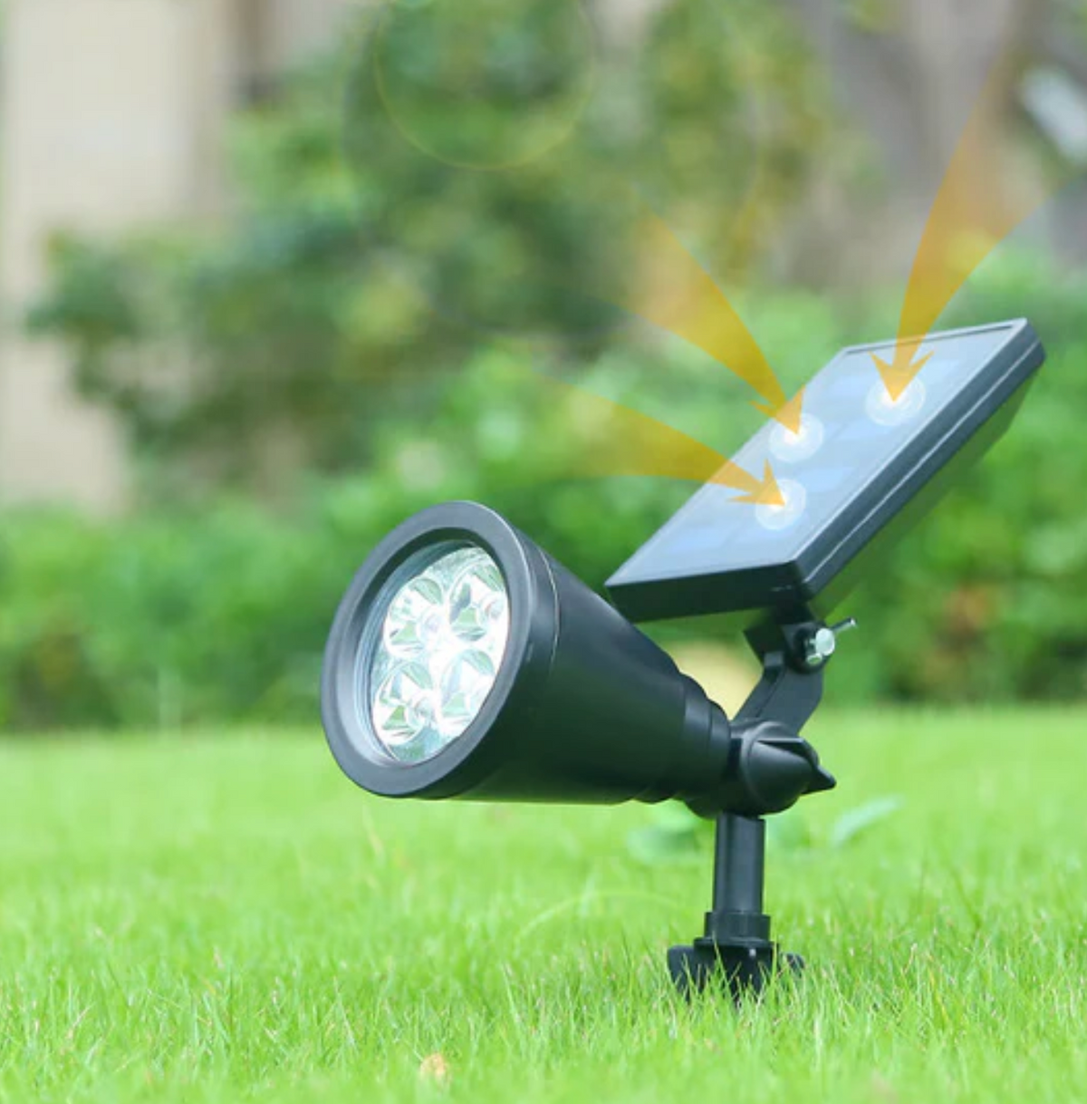 Bea Solar Spotlight - adjustable LED solar garden and wall spotlight - product image 2