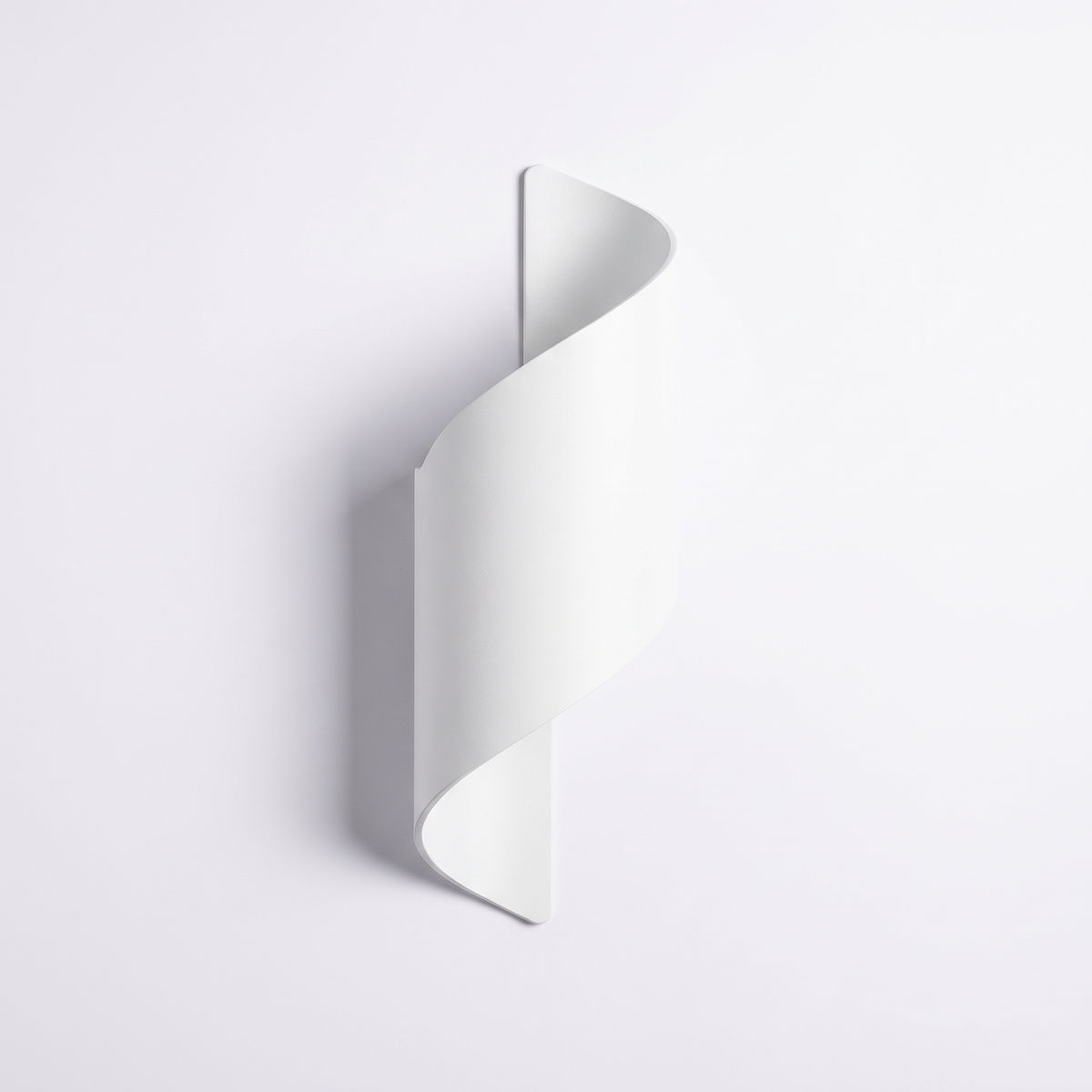 Clarry Outdoor Wall Light in white on a white background