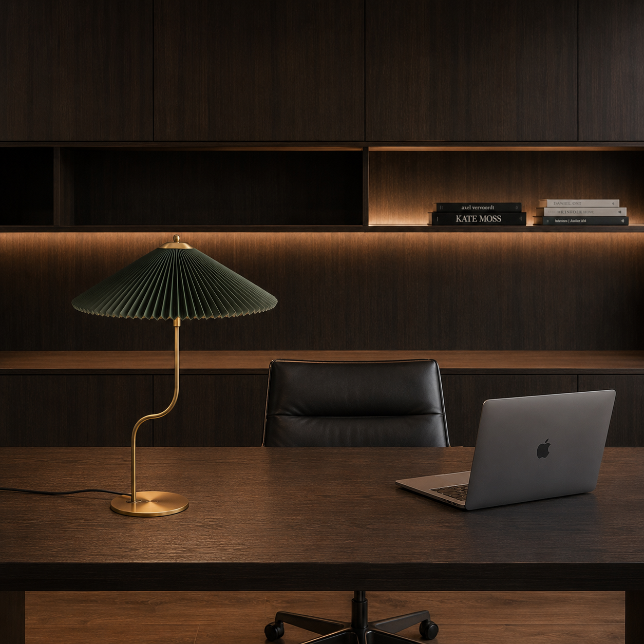 Newton Retro Checkered Brass Table Lamp – Pleated Shade Bedside & Accent Light