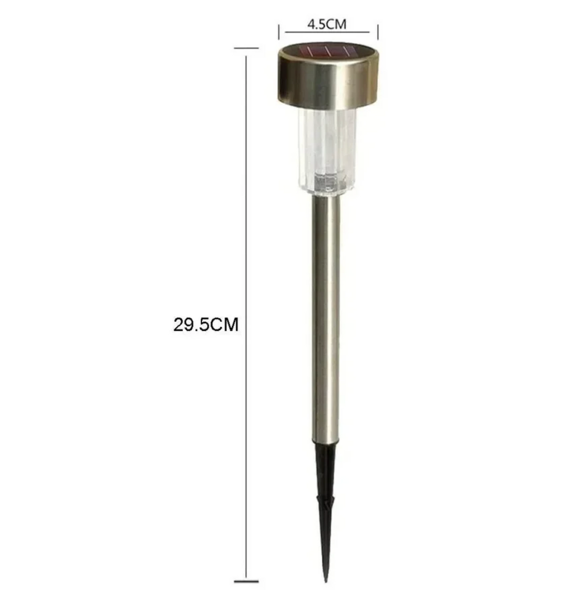 Fairlight Solar Pathway Lights - stainless steel LED garden path lights - product image 3