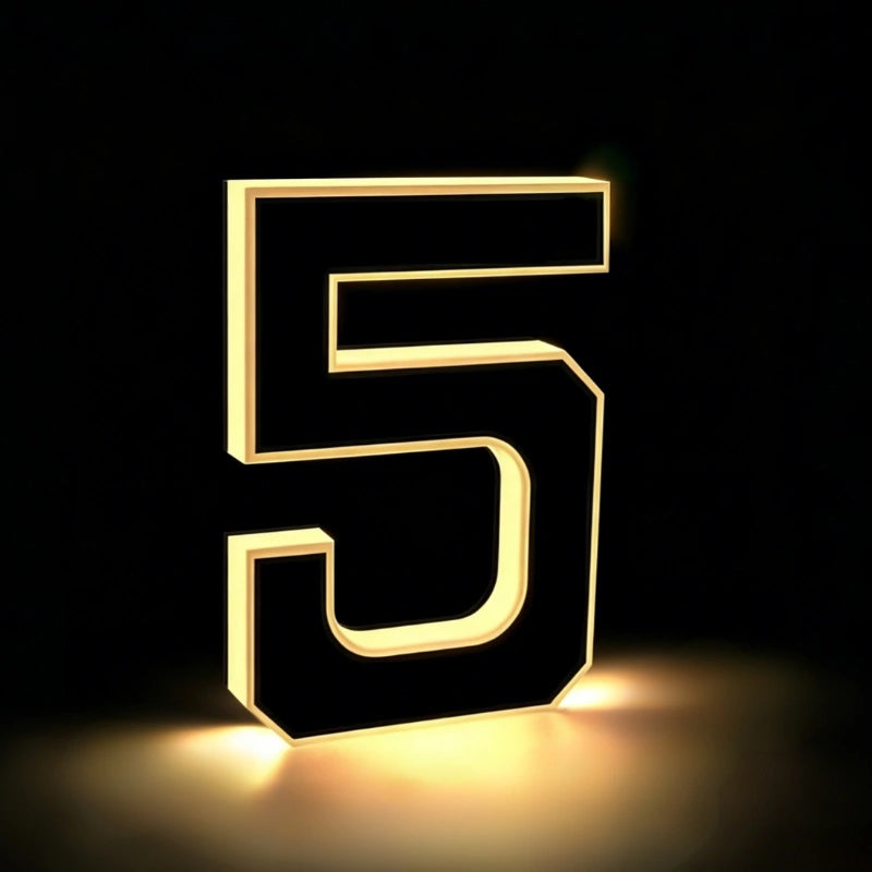 Home Solar House Numbers - illuminated LED address numbers and letters - product image 10