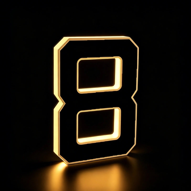 Home Solar House Numbers - illuminated LED address numbers and letters - product image 13