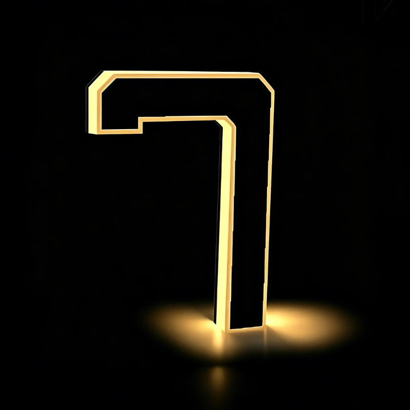 Home Solar House Numbers - illuminated LED address numbers and letters - product image 14