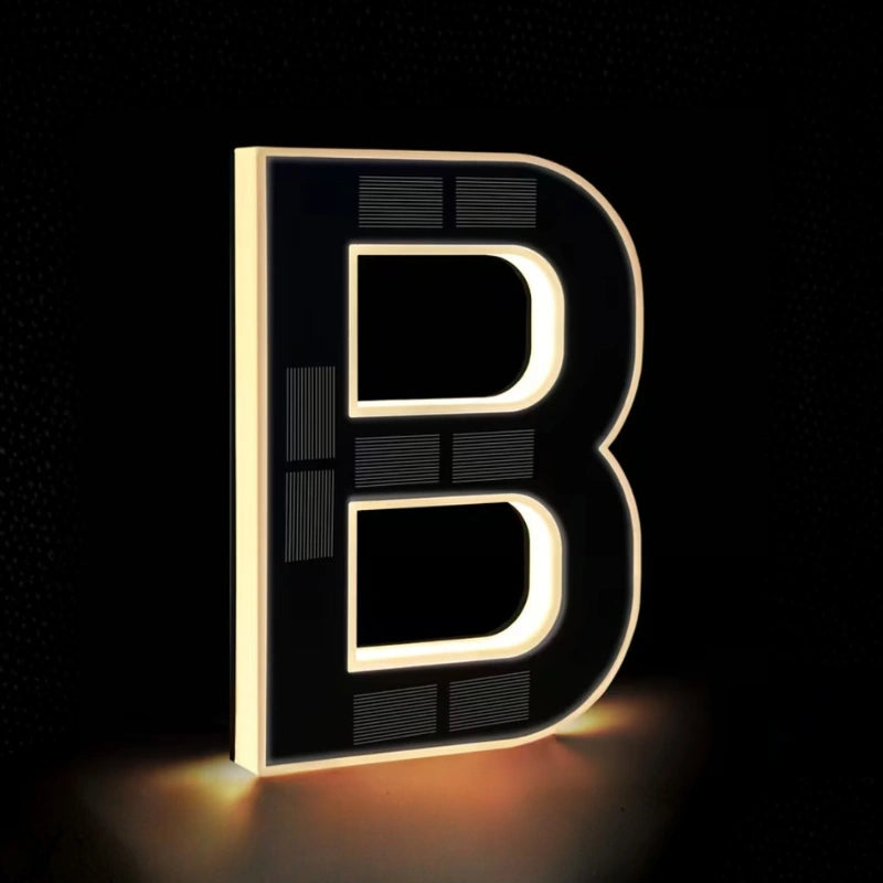 Home Solar House Numbers - illuminated LED address numbers and letters - product image 4
