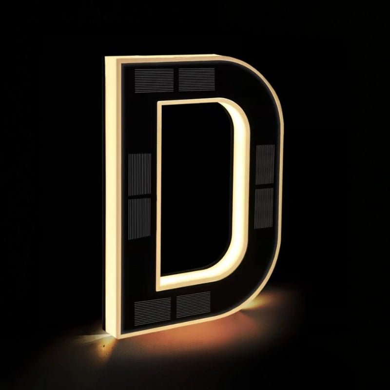 Home Solar House Numbers - illuminated LED address numbers and letters - product image 6