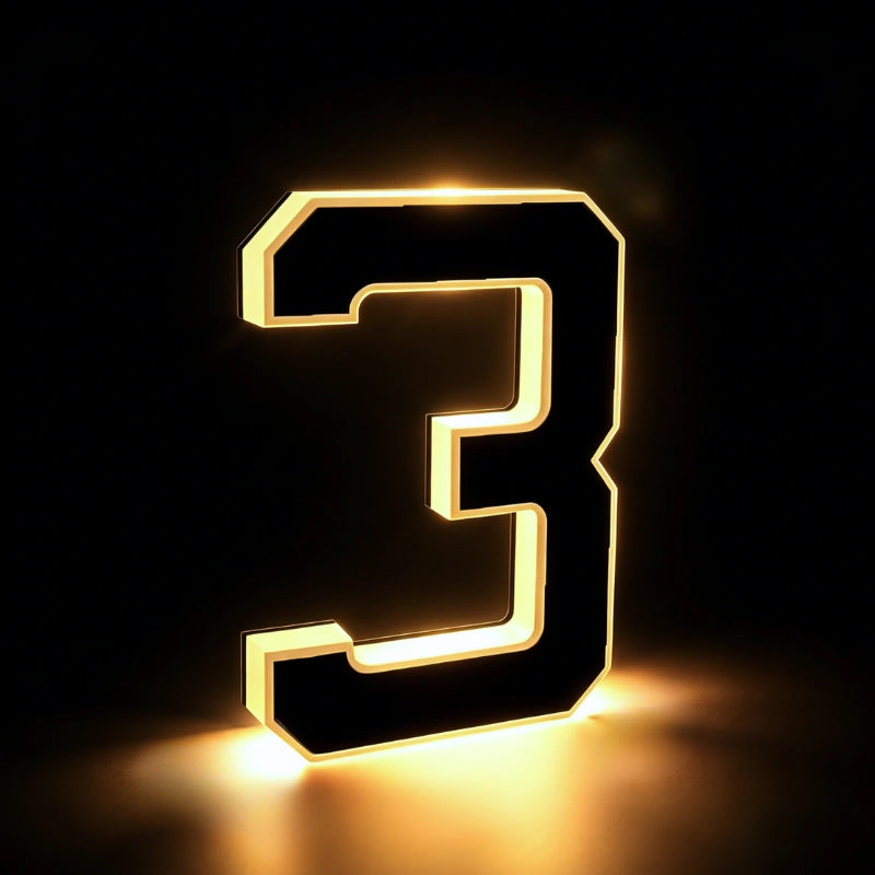 Home Solar House Numbers - illuminated LED address numbers and letters - product image 9