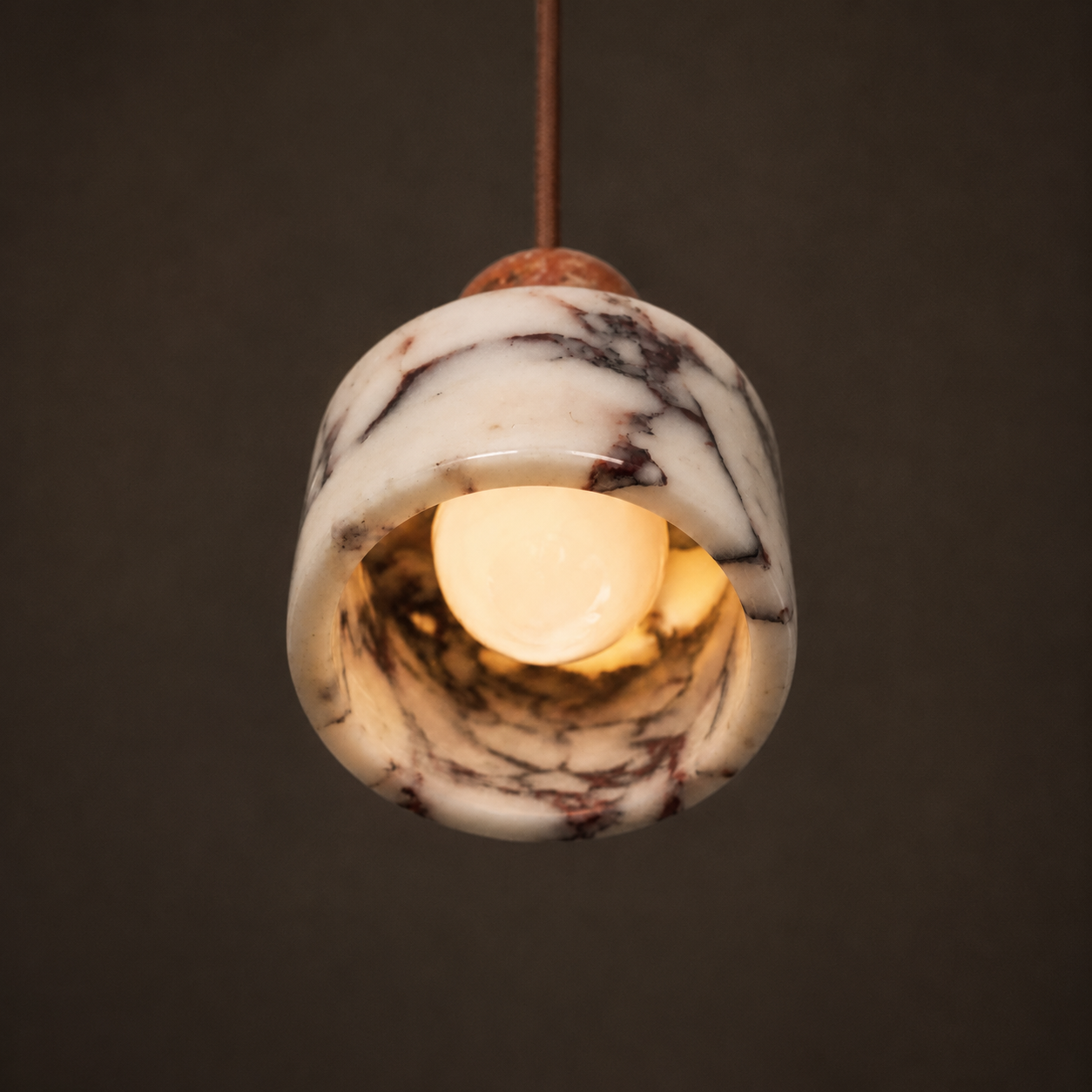 Karijini Marble & Iron Pendant Lamp clustered display