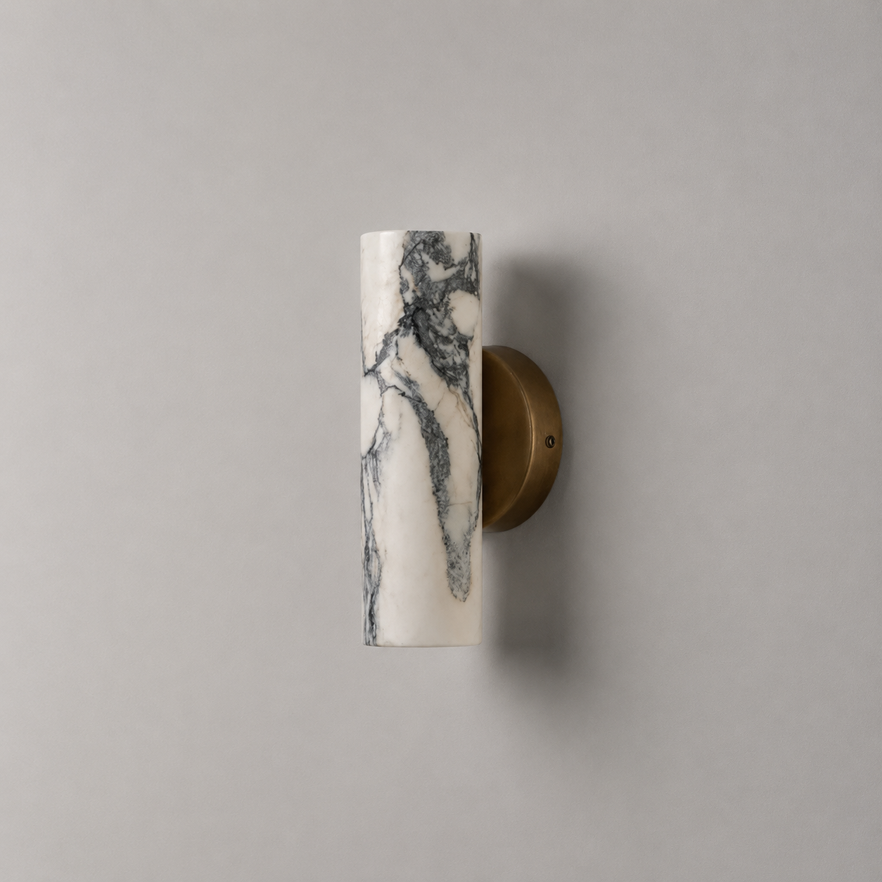 Kyst wall light illuminated with up-and-down LED glow
