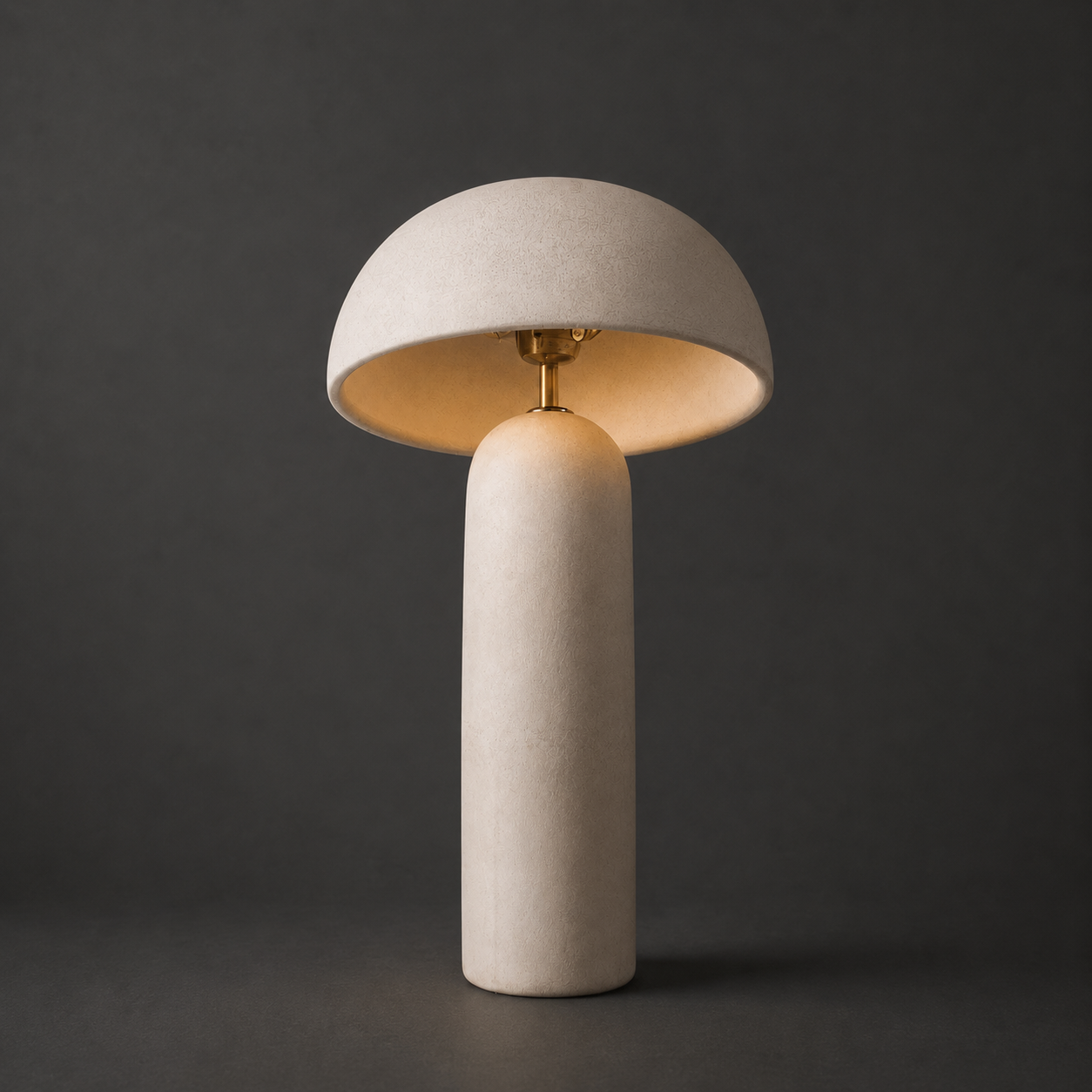 Luvira Ceramic Desk Lamp ceramic base detail