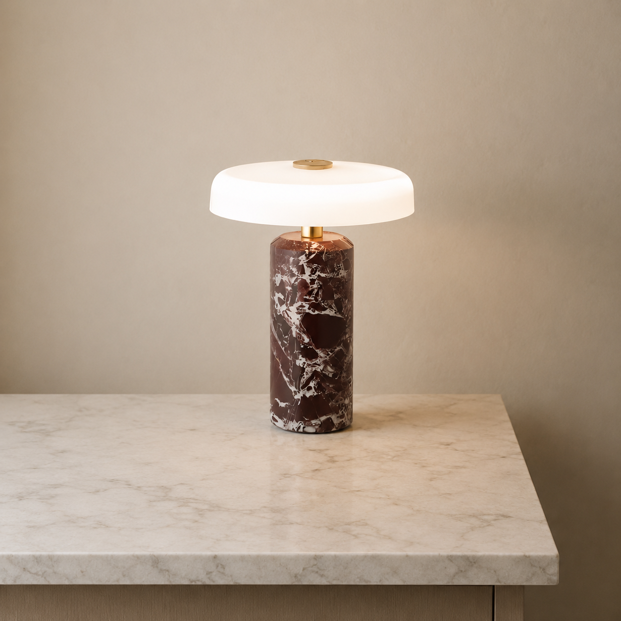 Marble Glow Portable Lamp