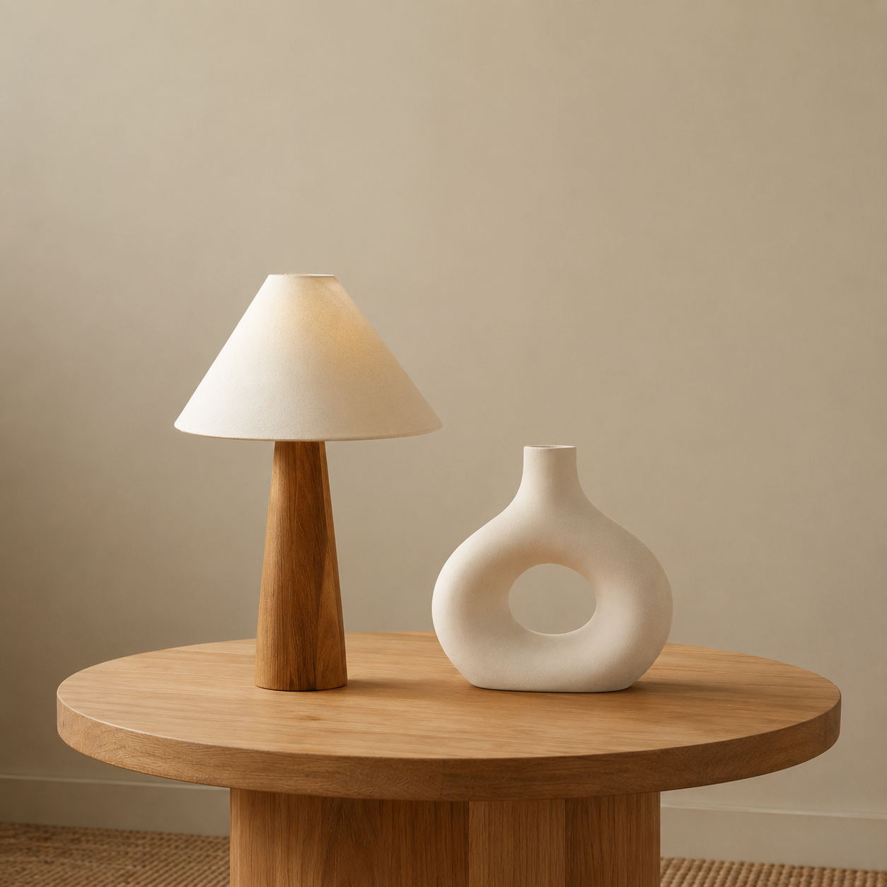 Nova Wood Table Lamp