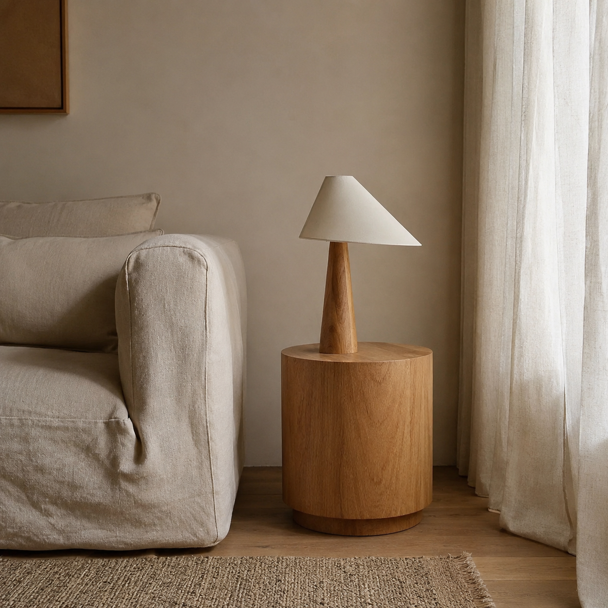 Nova Wood Table Lamp
