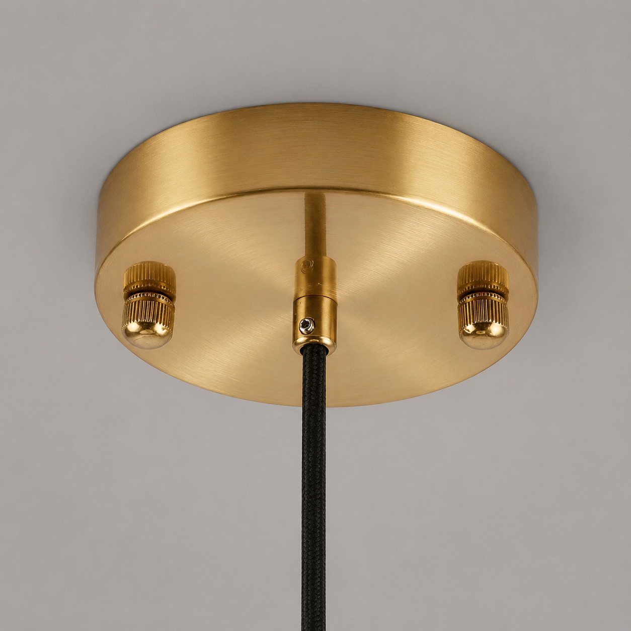 Silvana Modern Glass Dome Pendant Light illuminated