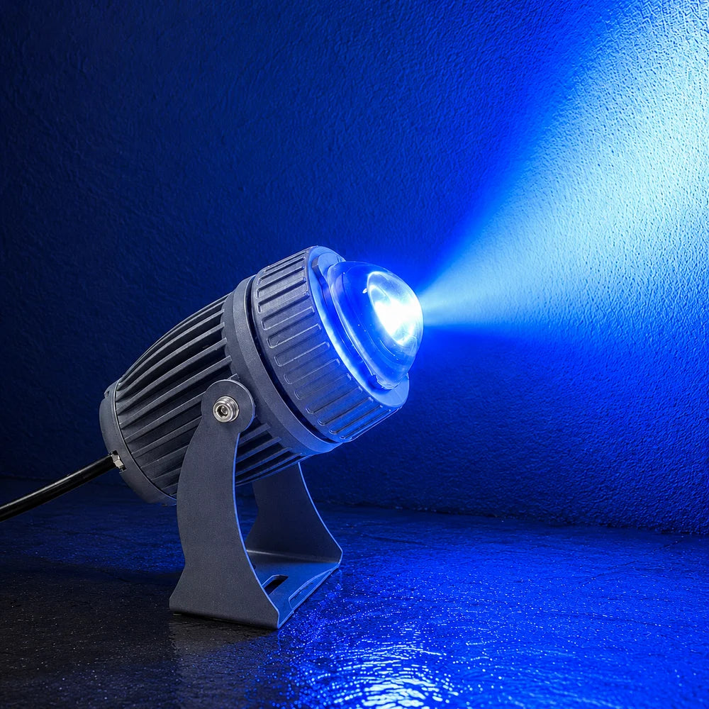 Solara LED Outdoor Spotlight - 1000 lumen aluminium garden uplight - product image 1