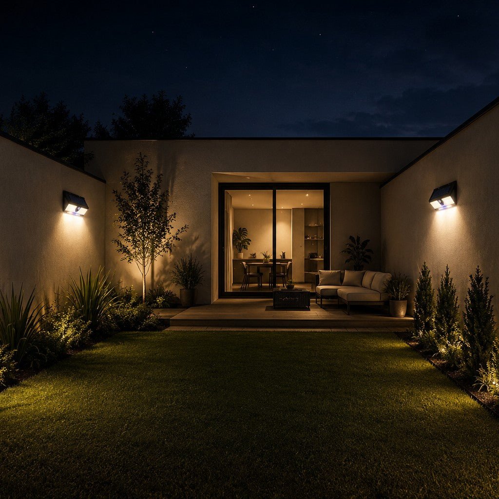 Vela Solar Security Light - 190 LED motion sensor wall light - product image 1