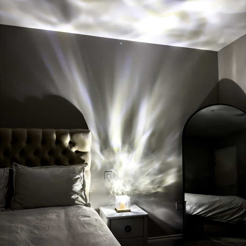 Wave Atmospheric Lamp in Drop shape design