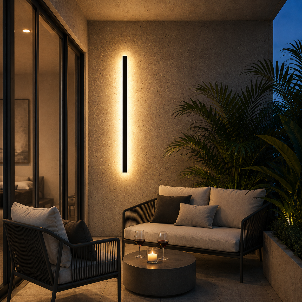 Flori Outdoor Wall Light