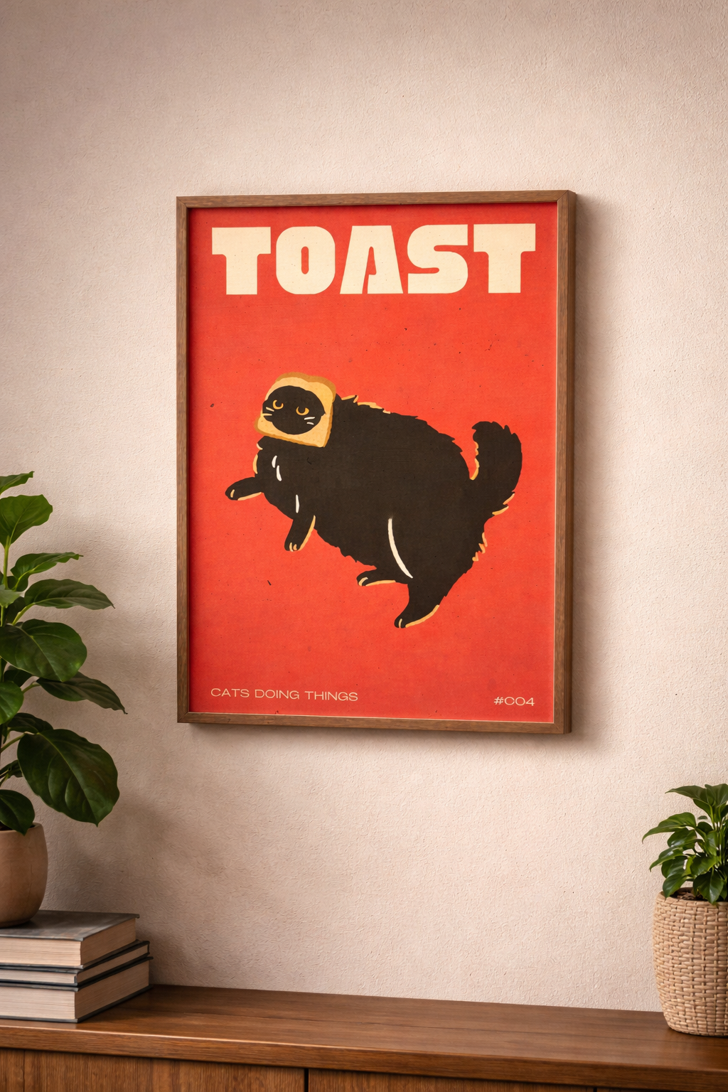 Charming Cat Wall Art