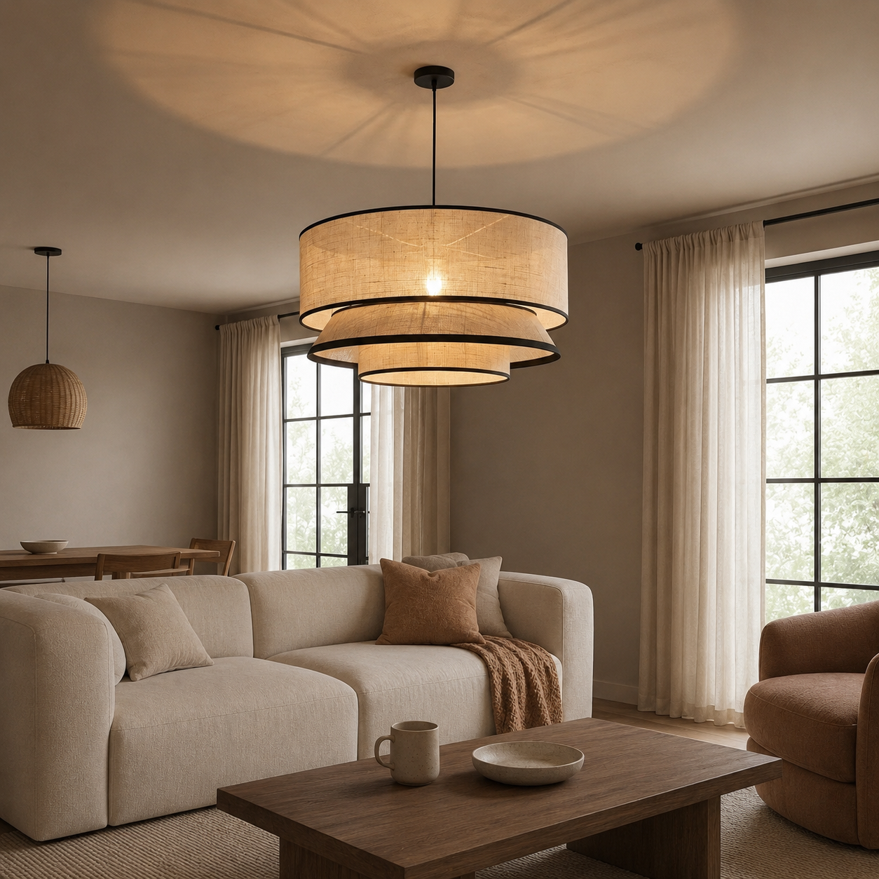 Japandi Chandelier